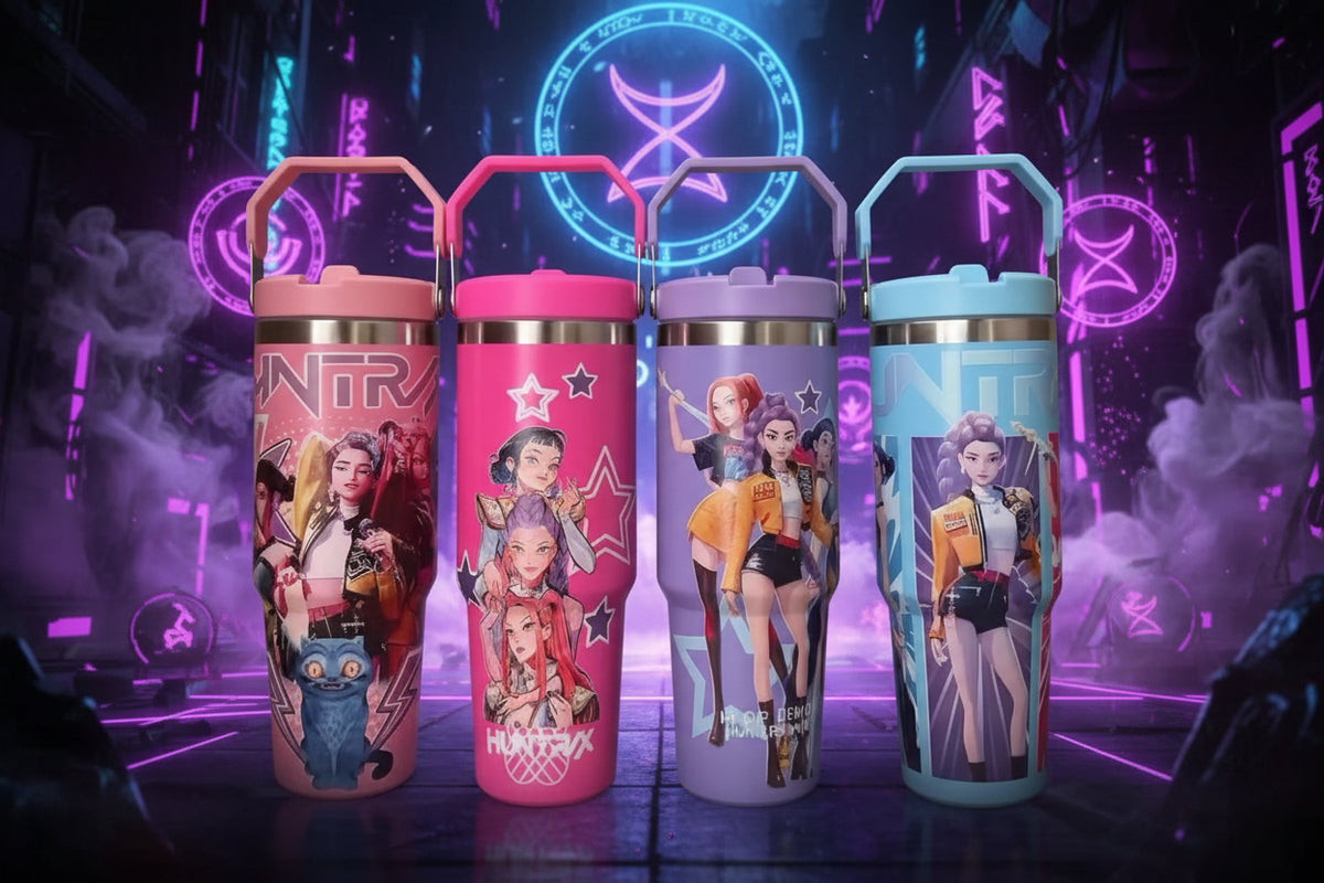 Hunterx K-Pop Tumbler - 900 ML Demon Hunter Cup
