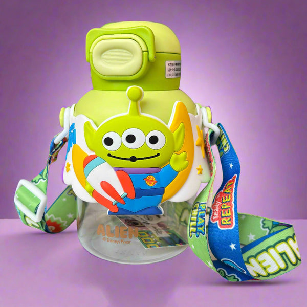 Toy Story Alien Water Bottle for Kids - 700ml Capacity - Project M Shop