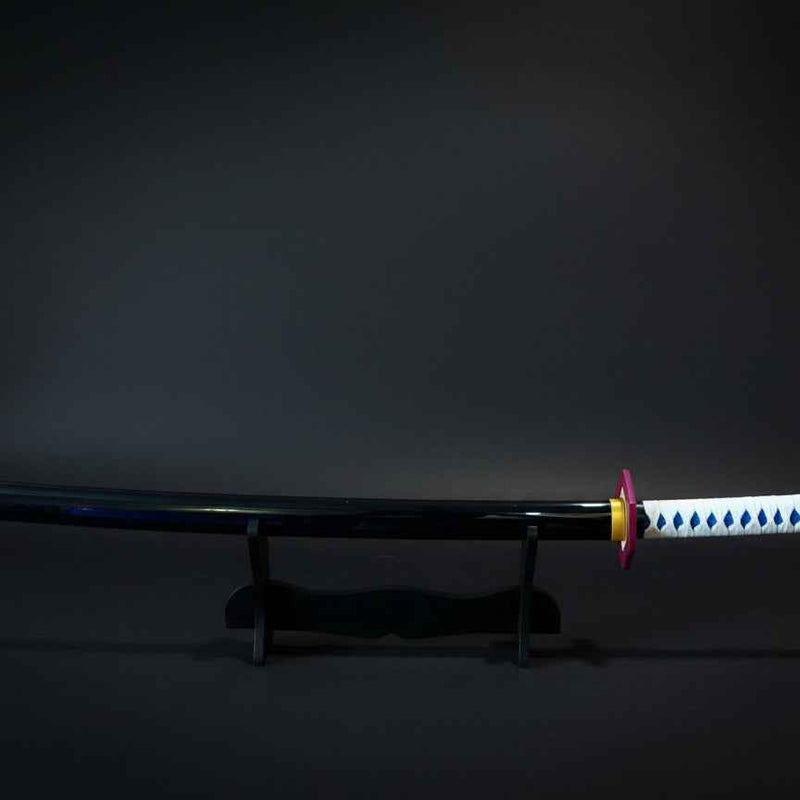Tomioka Giyuu Blue LED Katana – Blue Demon Slayer-Inspired Glowing Sword