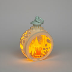 Santa Round Lantern LED Light For Decoration - For Indoor Use - Project M Shop