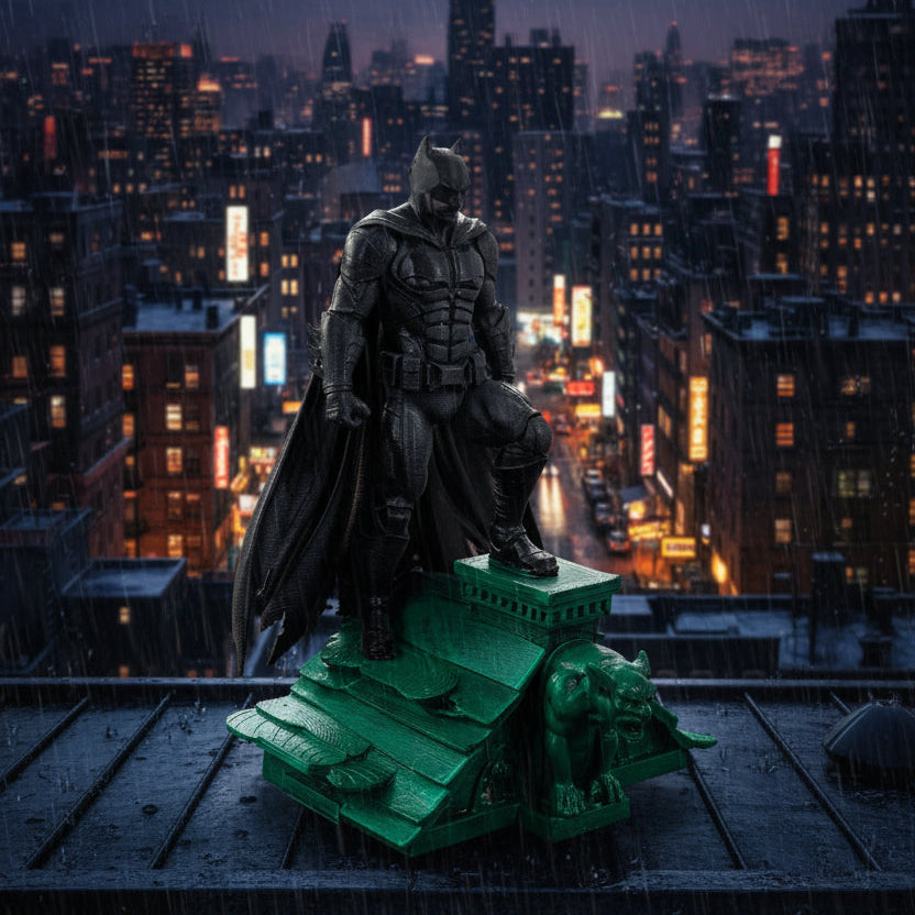 17 CM Batman Gotham Standing On Roof Figure - LayerLab by Project M Shop