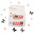 Elegant Charm Beautiful Press-On Nails for woman - Size M - Project M Shop