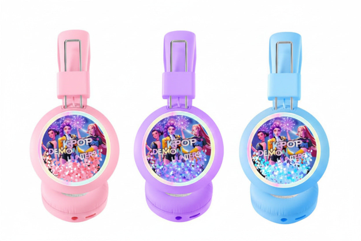 Demon Hunter Huntrx Flowing Sand Light Wireless Bluetooth Headphones