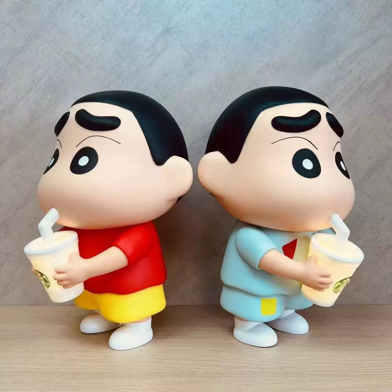 Shinchan Figure With LED Night Light Lamp