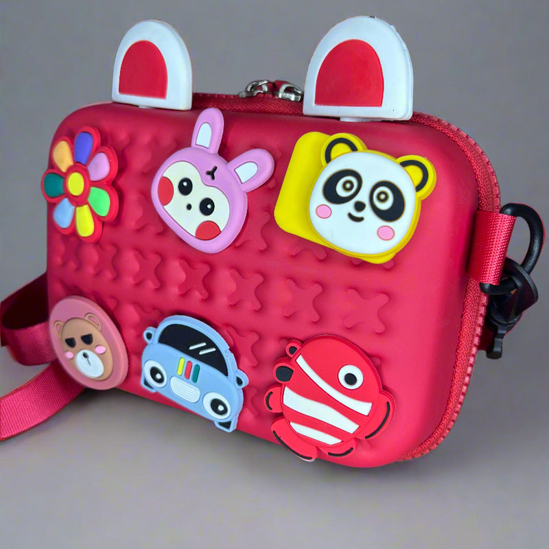 Cartoon charm sling bag for teens - Project M Shop