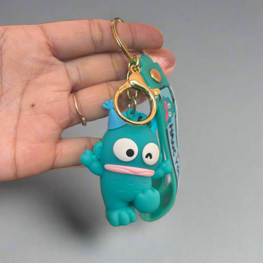 Hangyodon 3D PVC Keychain – Quirky Sanrio Charm