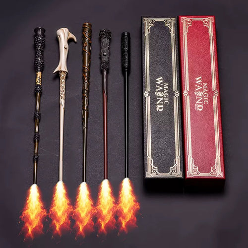 Harry Potter Style Fire-Breathing Magic Wand - Fire-Throwing Effect | Age 12+ Collectible