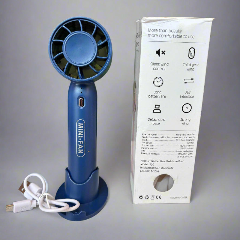 Handheld Portable Fan - Mini High-Speed 3 Speed Fan - Project M Shop
