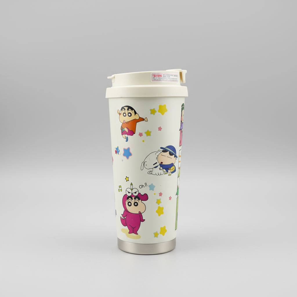 Shin-Chan Comic Book Design Insulated Tumbler - 600ML - Project M Shop