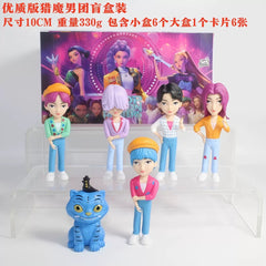 ( Set of 6 ) K-Pop Demon Hunter Saja Boys With Durphy PVC Figure - Project M Shop