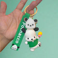 Pochacco PVC Keychain - High Quality 3D PVC Keychain with Strap - Project M Shop