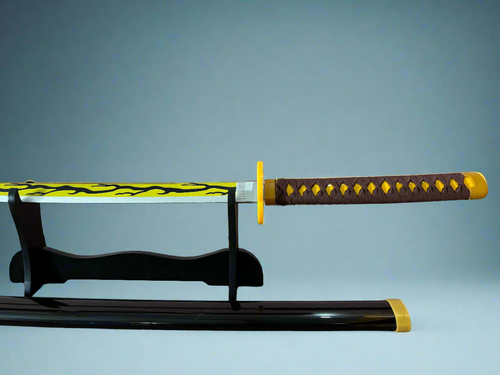 Kaigaku Wooden Katana - Wooden Katana for Cosplay Inspired by Demon Slayer - Project M Shop