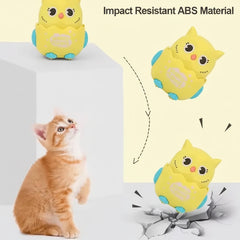 Pet Interactive Press To Slide Owls Toy - Colorful Interactive Pet Owl Toy - Project M Shop