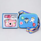 Cartoon Charm Sling Bag + Dual Lens 40MP Kids Camera Combo - thumbnail 7