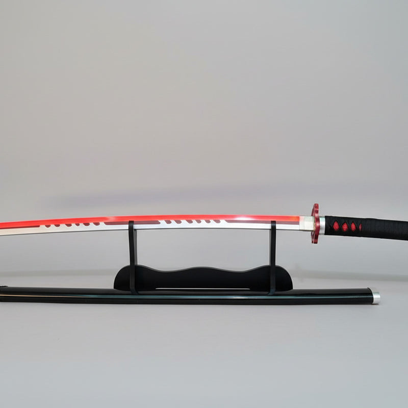 Rengoku's Flaming Nichirin Red LED 104 CM Full Length katana - Demon Slayer katana - Project M Shop