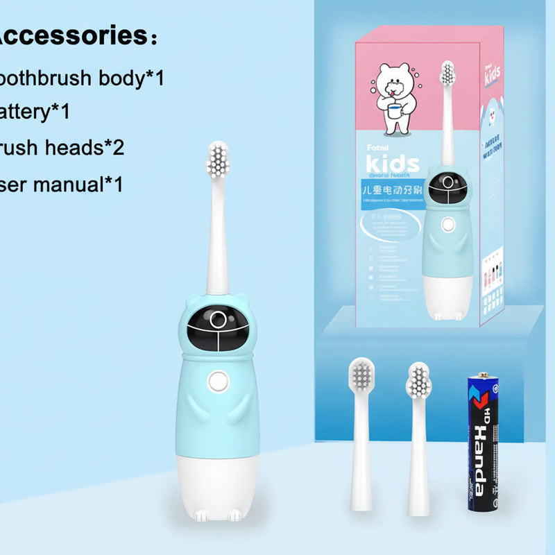 Electric Cartoon  Character Toothbrush For kids - 2+ Year - Project M Shop