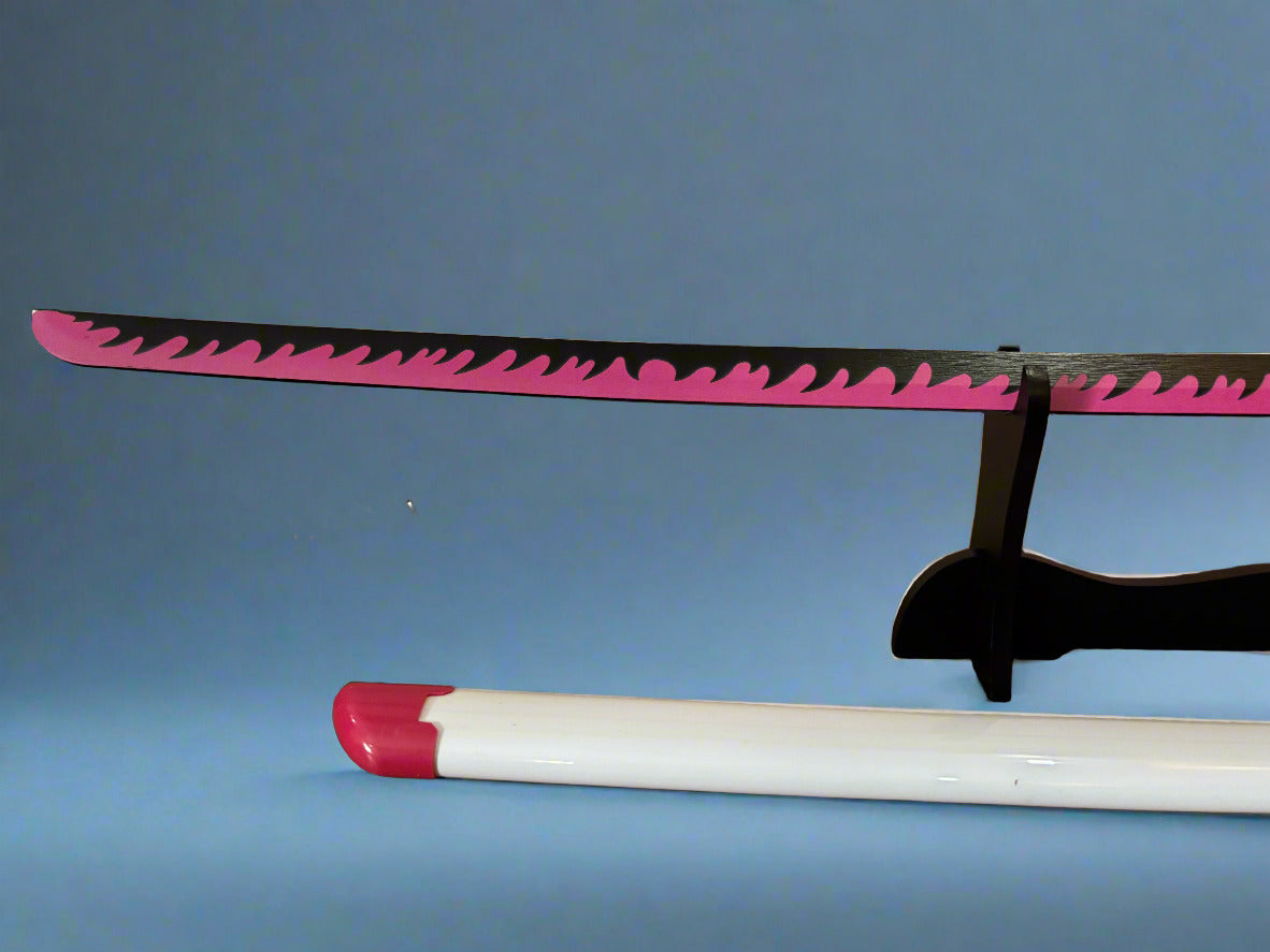 Mitsuri Kanroji Wooden Katana – Demon Slayer Love Hashira Blade