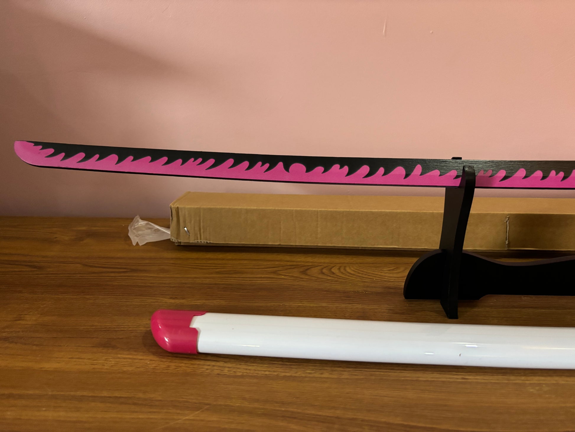 Mitsuri Katana Wooden Sword - Japanese Wooden Sword from Demon Slayer Anime - Project M Shop