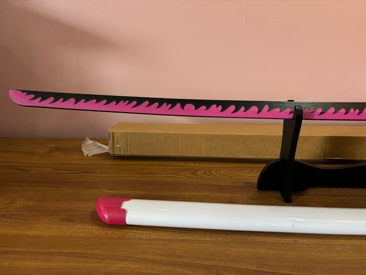 Mitsuri Katana Wooden Sword - Japanese Wooden Sword from Demon Slayer Anime - Project M Shop