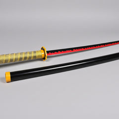Demon Slayer Yoriichi 105 CM Long Wooden Katana - Demon Slayer Wooden Collectable Katana - Project M Shop