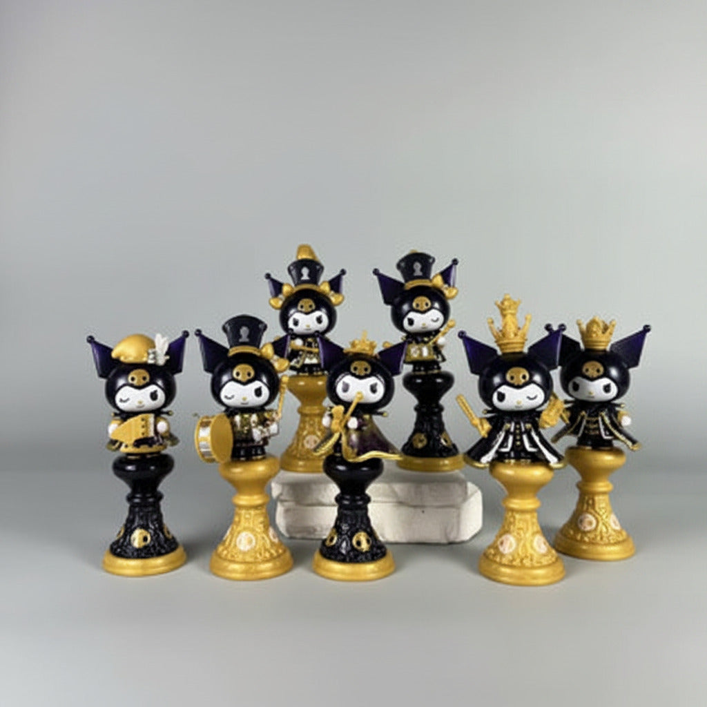 Kuromi Chess Series Handmade PVC Figure - 1 Random Design - Project M Shop