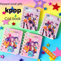 K-Pop Demon Hunter 3 PCs(Notebook, Eraser & Pen) Set