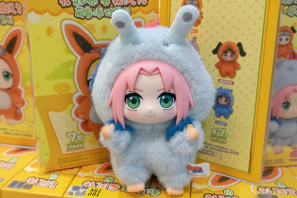 Eaki Naruto Plush vinyl Blind Box - 1 Random Piece