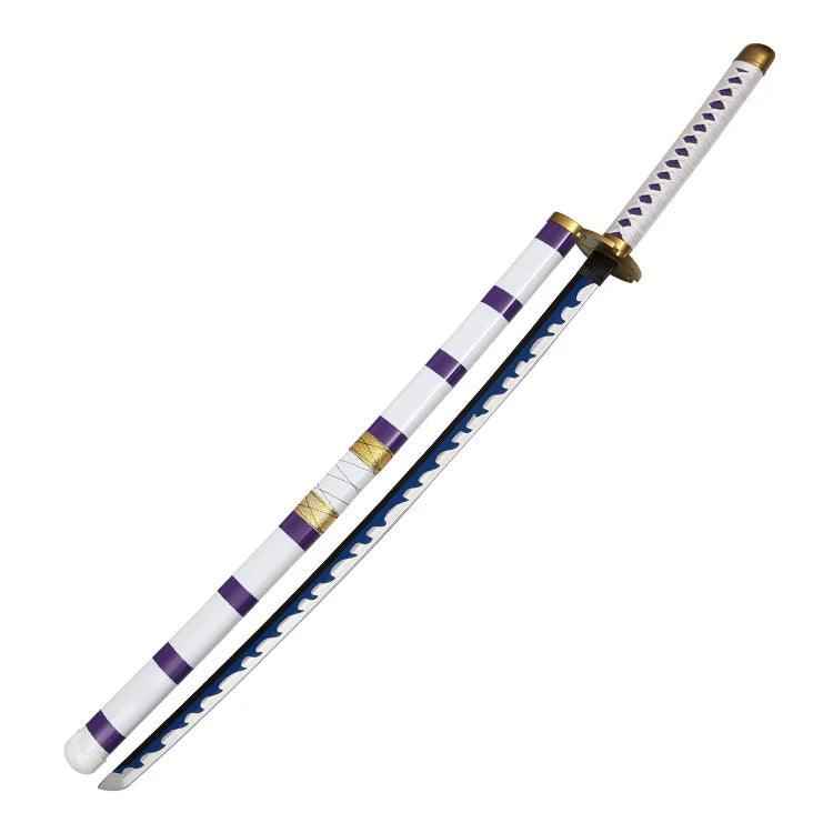 One Piece Wooden LED Katana | Nidai Kitetsu Monkey D Luffy Wooden Sword for Cosplay