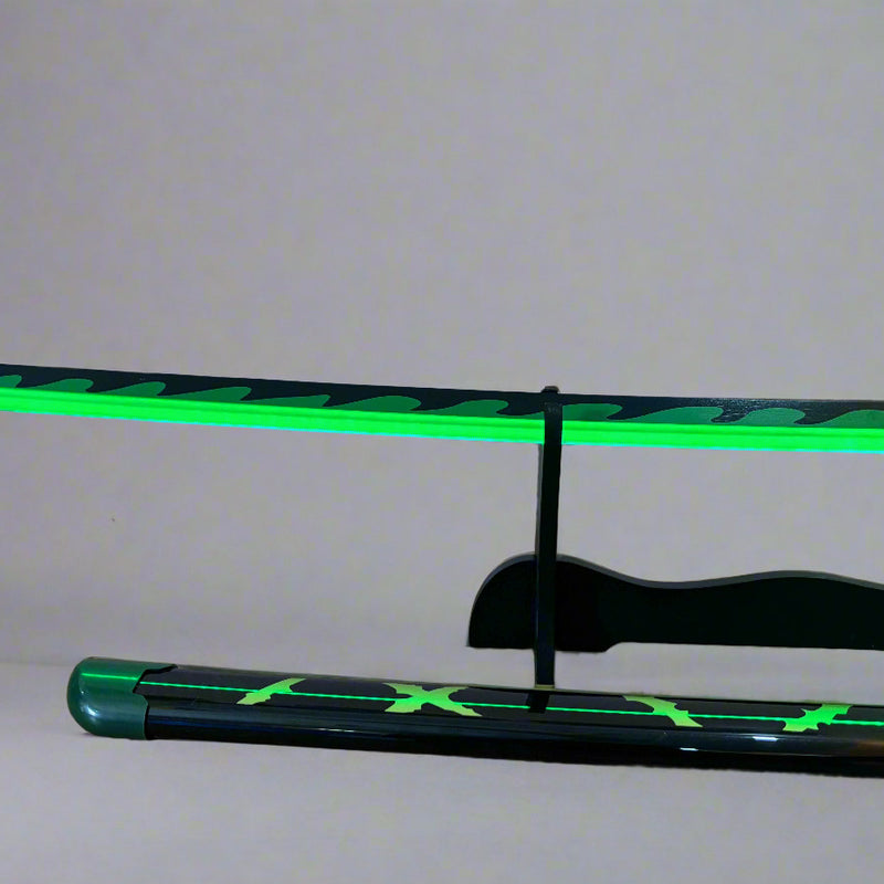 Shinazugawa Sanemi LED Katana - Glowing Sword of the Wind Hashira from Demon Slayer - Project M Shop