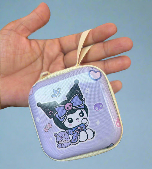 Kuromi Coin Keeper Keychain – Secure Storage Charm