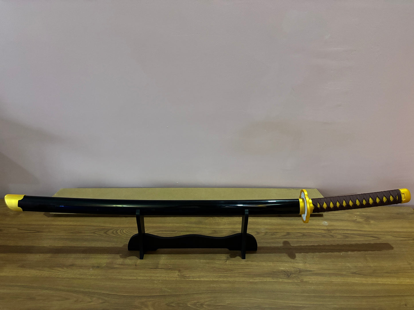 Glowing Katana Sword - Kaigaku LED Anime Cosplay Wooden Sword Inspired by Demon Slayer - Project M