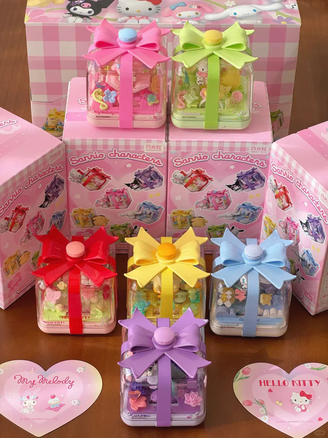 Sanrio Starwish Ring Box Building Block Blind Box - 1 Random Blind Box