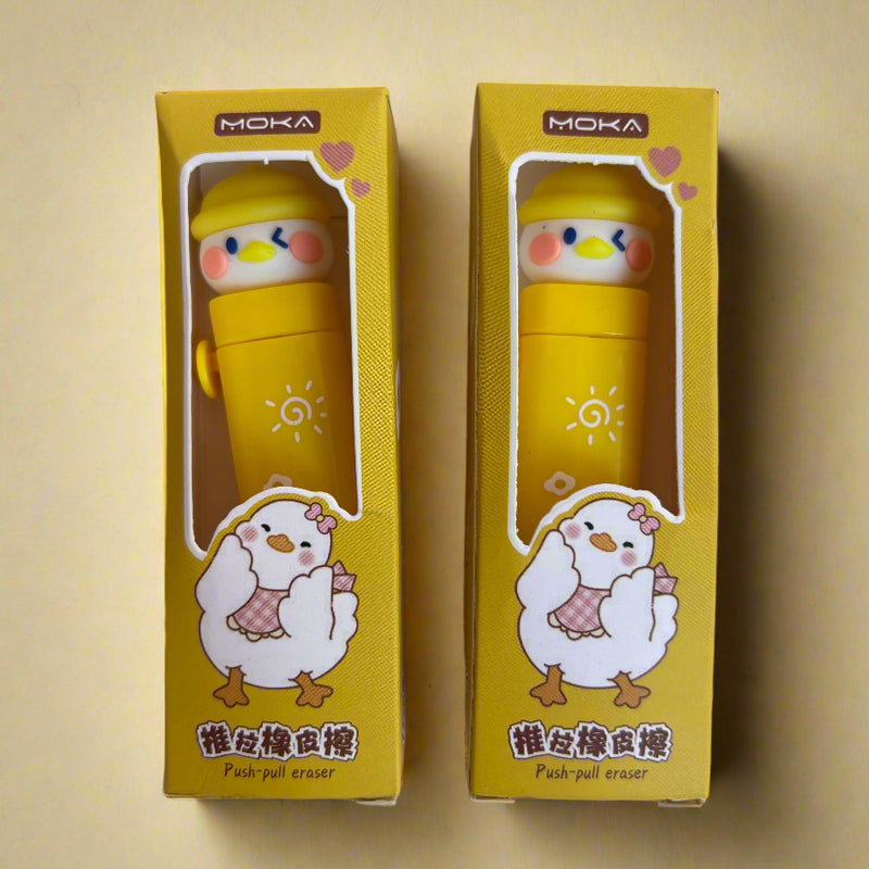 Cute chicken cartoon style Pen Eraser - Combo of 2 - Project M Shop