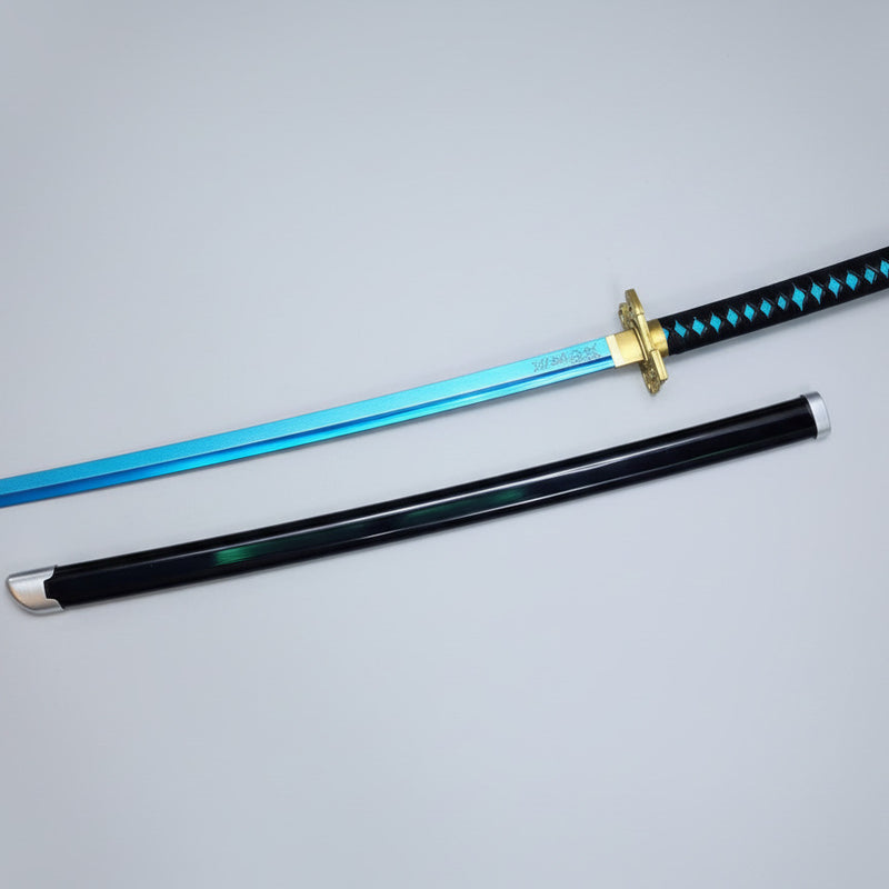 Muichiro Blue LED Demon Slayer Katana 104 CM Full Lenght - Project M Shop