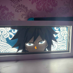 Paper Crafted Anime LED Lamp - Unique Handcrafted Anime LED Lamp for Fans - Project M Shop