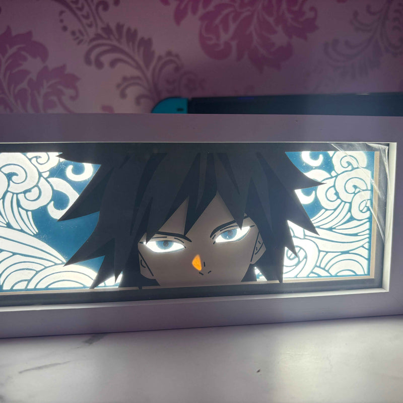 Paper Crafted Anime LED Lamp - Unique Handcrafted Anime LED Lamp for Fans - Project M Shop