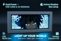 Anime Character LED Night Lamp – Paper Craft Room Decor Light