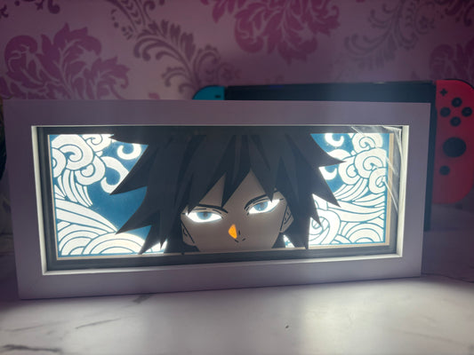 Paper Crafted Anime LED Lamp