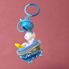 Cinnamoroll Acrylic Keychain with Bell - High Quality Accessory - Project M Shop