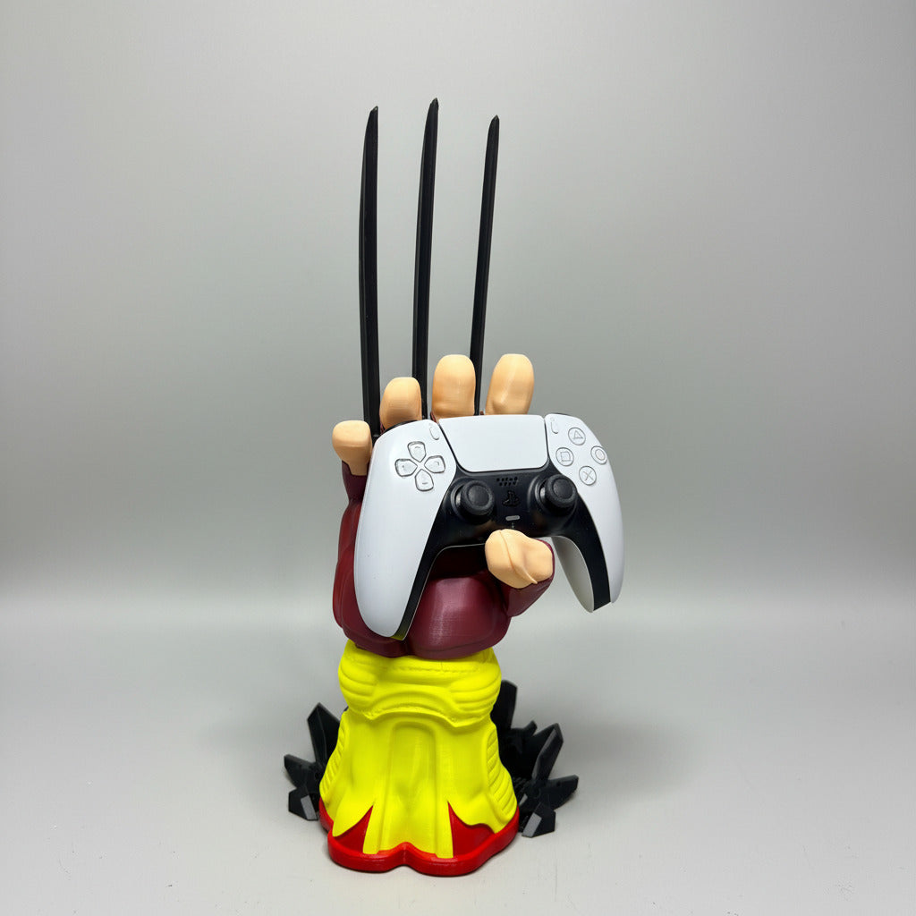 Wolverine Claw Hand PS5 Controller Stand | Marvel Gaming Holder India