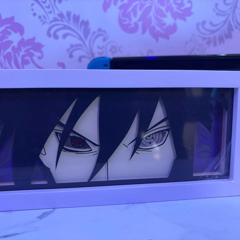 Anime Sasuke Paper Crafted LED Lamp - Unique Lighting Inspired by Your Favorite Character - Project M Shop