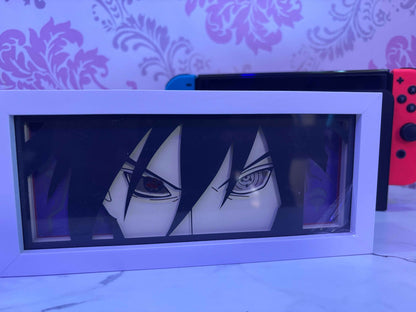 Anime Sasuke Paper Crafted LED Lamp - Unique Lighting Inspired by Your Favorite Character - Project M Shop