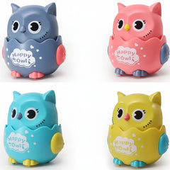 Pet Interactive Press To Slide Owls Toy - Colorful Interactive Pet Owl Toy - Project M Shop