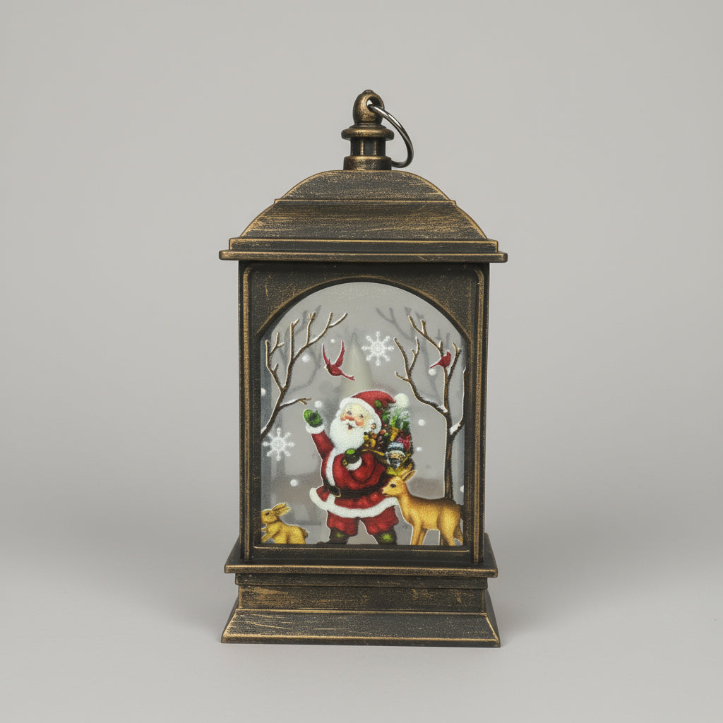 Santa Strom Lantern LED Light For Decoration (Indoor) - Random Color - Project M Shop