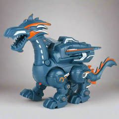 New Arrival Battery Operated Dinosaur Toy Multifunctional with Spray, Sound, and Light