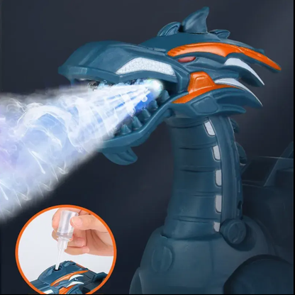 New Arrival Electric Toy Multifunctional Battery Operated Dinosaur Toys Spray With Sound and Light