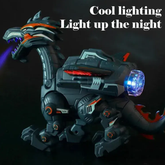 New Arrival Battery Operated Dinosaur Toy Multifunctional with Spray, Sound, and Light - Project M Shop
