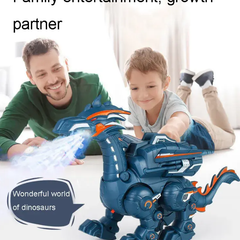 New Arrival Battery Operated Dinosaur Toy Multifunctional with Spray, Sound, and Light - Project M Shop