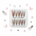 Beautiful Hair Accesories Printed Press-On Nails - Size S - Project M Shop