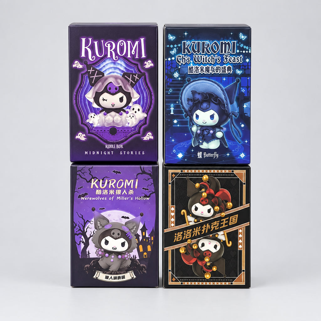 Kuromi Jumbo Blind Box Combo - 4 Series, 4 Random Designs - photo 1